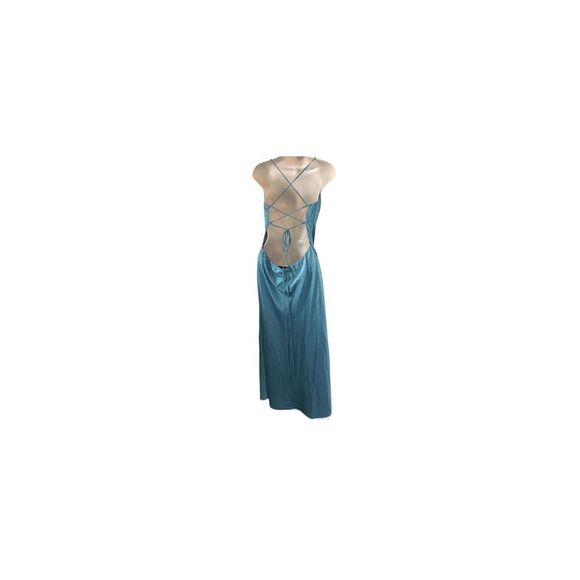 ✨PRINCESS POLLY CELENA MIDI DRESS SZ 12 BLUE✨ - Picture 9 of 13